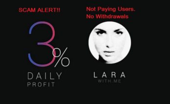 lara with me stopped paying users customers cannot withdraw